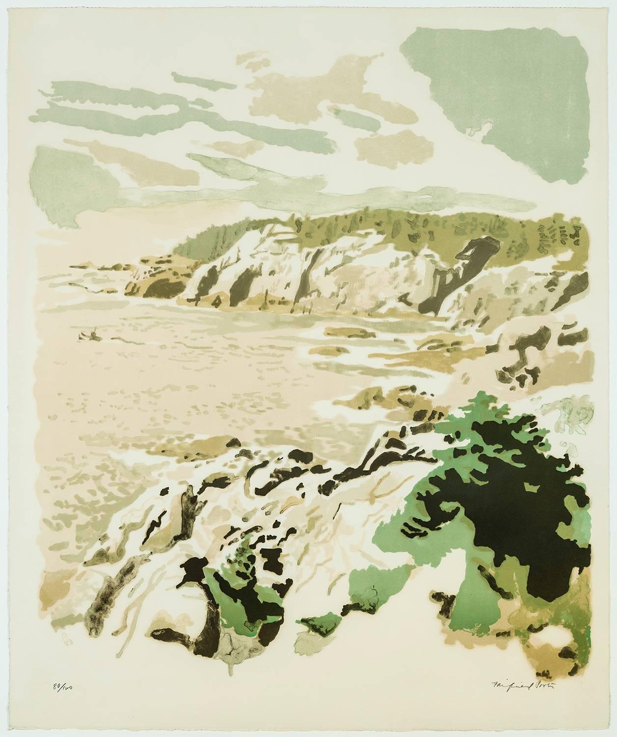 Fairfield Porter Landscape Print - Isle au Haut