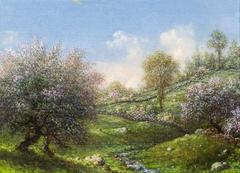 Pink Apple Trees 2