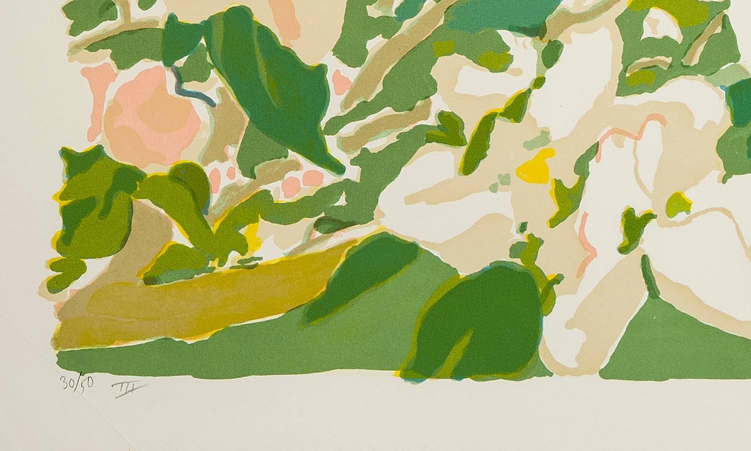 Apple Blossoms III - Print by Fairfield Porter