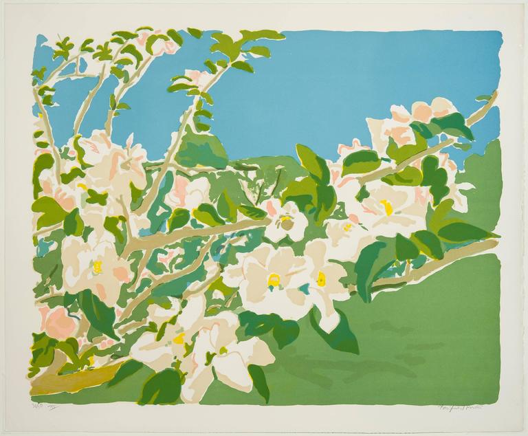 Fairfield Porter Apple Blossoms III at 1stDibs