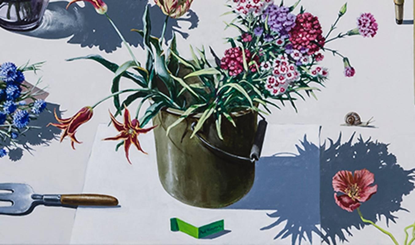 To Flora - Painting by Paul Wonner