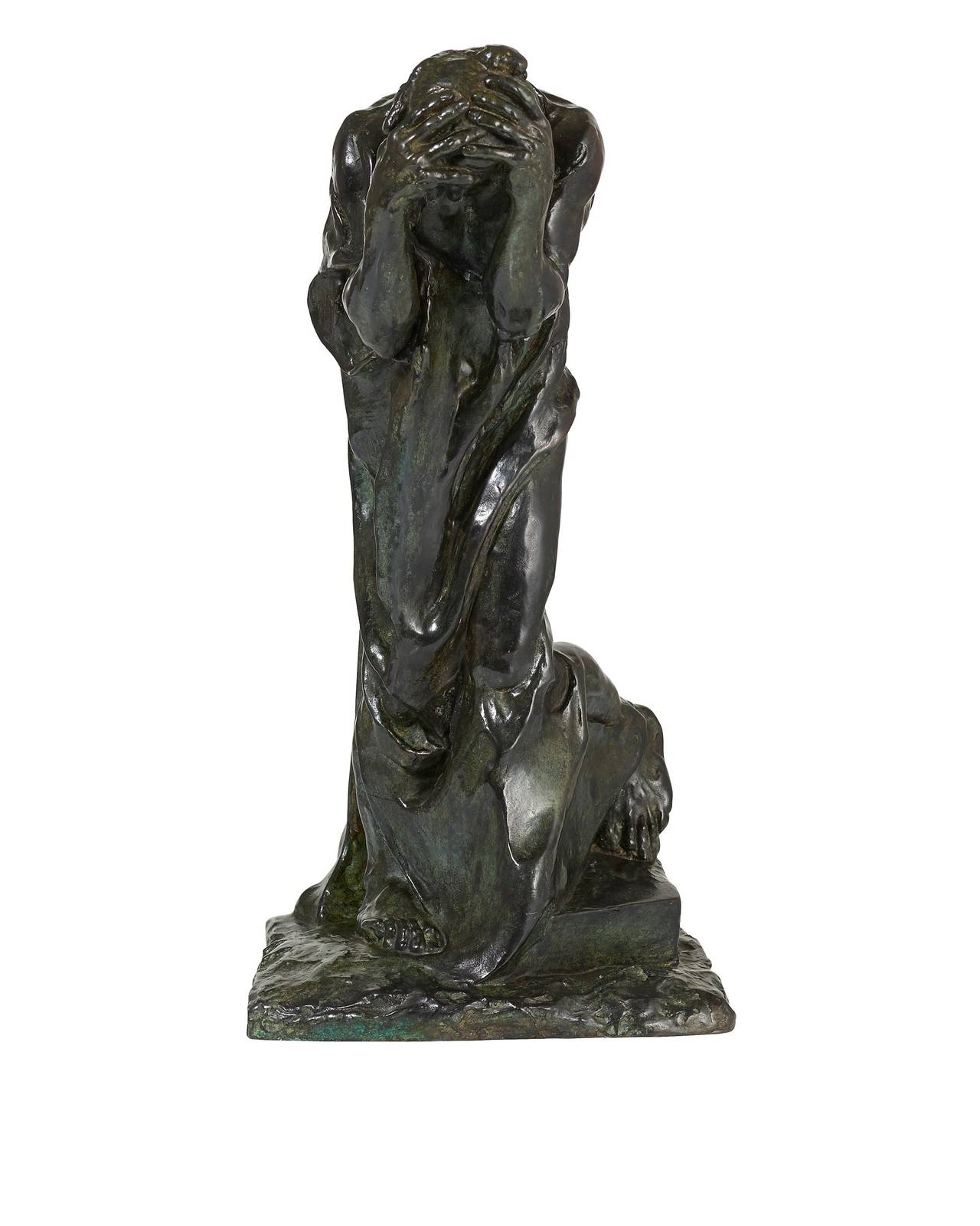 Auguste Rodin Figurative Sculpture - Burgher Andreus De Andres