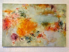 Improvisation II, oil on canvas, 40" x 60"