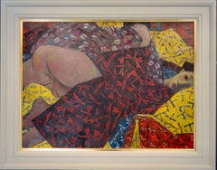 John Speirs (1942-2022) Erotic Japanese Oil Painting 2012 Pillow Book Exhibition