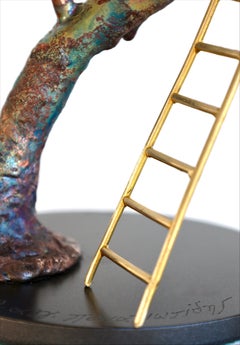 Olive Tree With Ladder (Height  45cm )