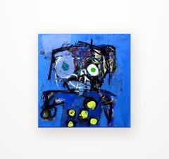Semi Form XXXVI, Tecnica mista su tela, Pittura, 78x78 cm, 2026