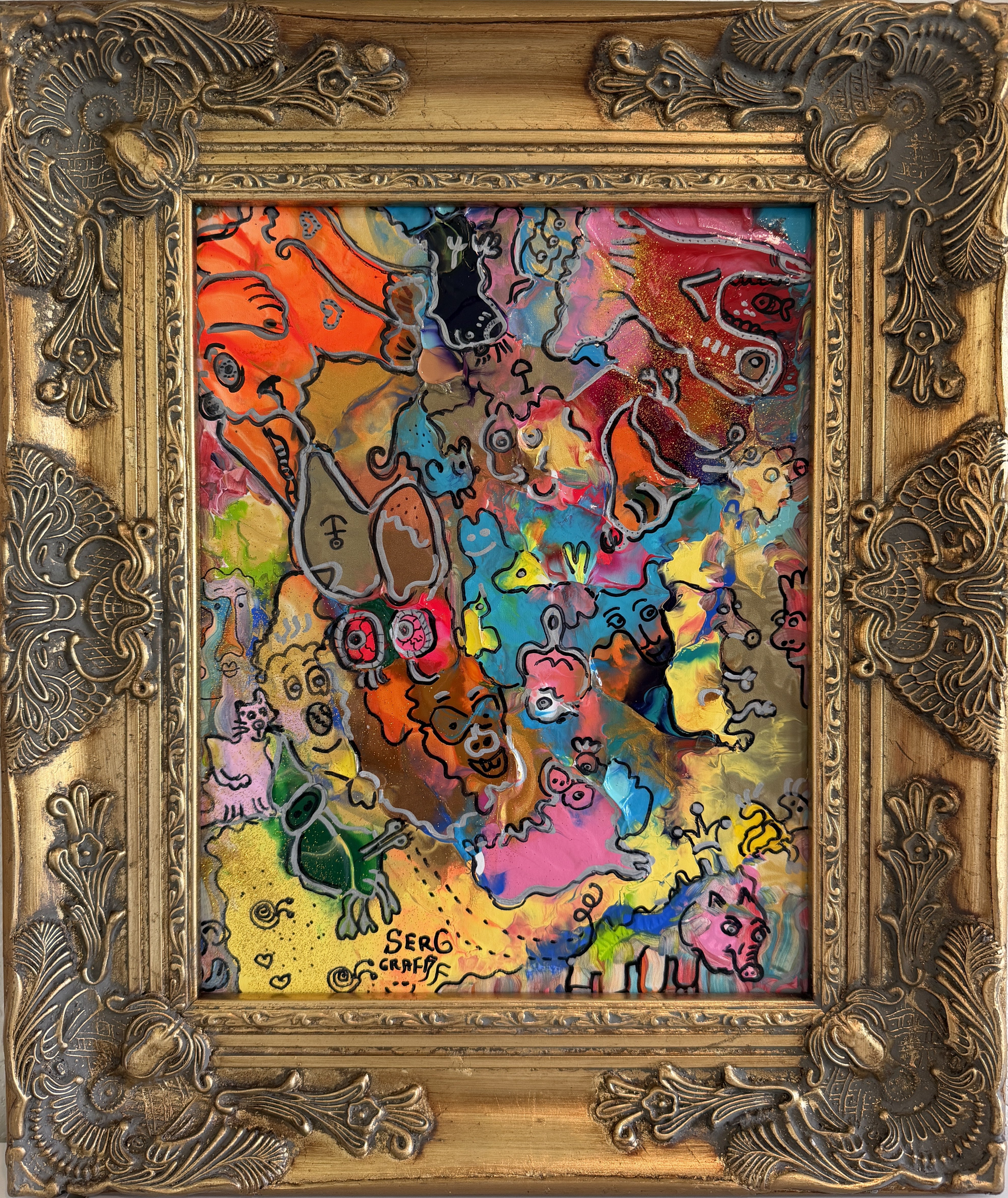 Serg Graff - Original Abstract Painting Serg Graff 