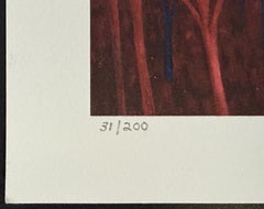 Lunar Eclipse Signed Limited Edition Giclée on Hahnemühle Paper