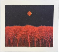 Lunar Eclipse Signed Limited Edition Giclée on Hahnemühle Paper