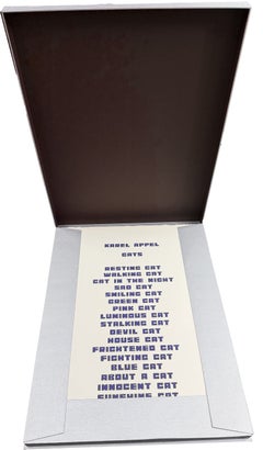 "Cats" Complete Portfolio of 17 Signed Lithographs on Japan Paper, 1978
