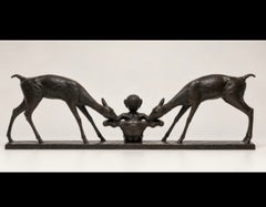 “Two Deer and Faun”