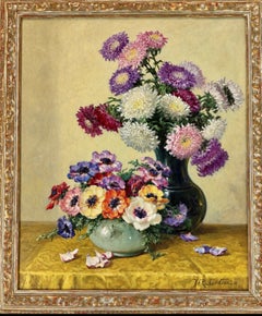 “Anemone and Chrysanthemum”