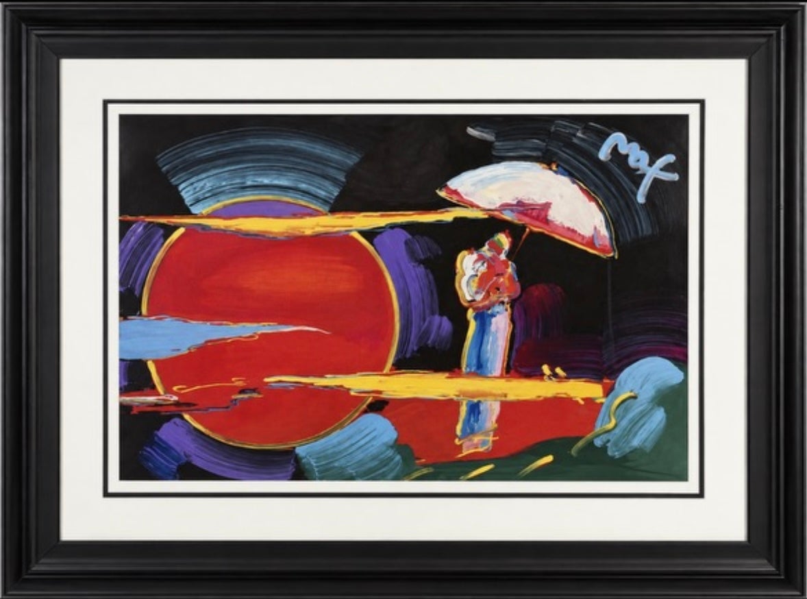“New Moon” - Photograph by Peter Max