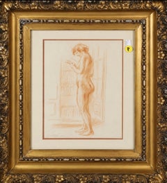 "Nudo in piedi"