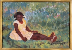 "Chica sentada"