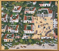 “Village scene”
