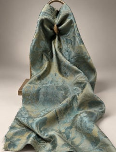 18k gold, 19th Century silk damask Sculpture Only 18 Made
