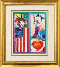 "2 Libertés, drapeau et cœur".