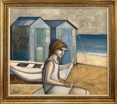 "Signora sulla spiaggia"