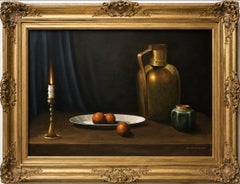 “Still Life Dutch Candle”