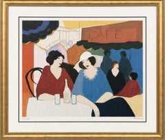 „Frau im Café“