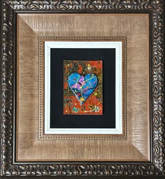 “A Little Love Blue Heart Butterfly”