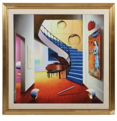 “Homage to Chagall Surrealist“