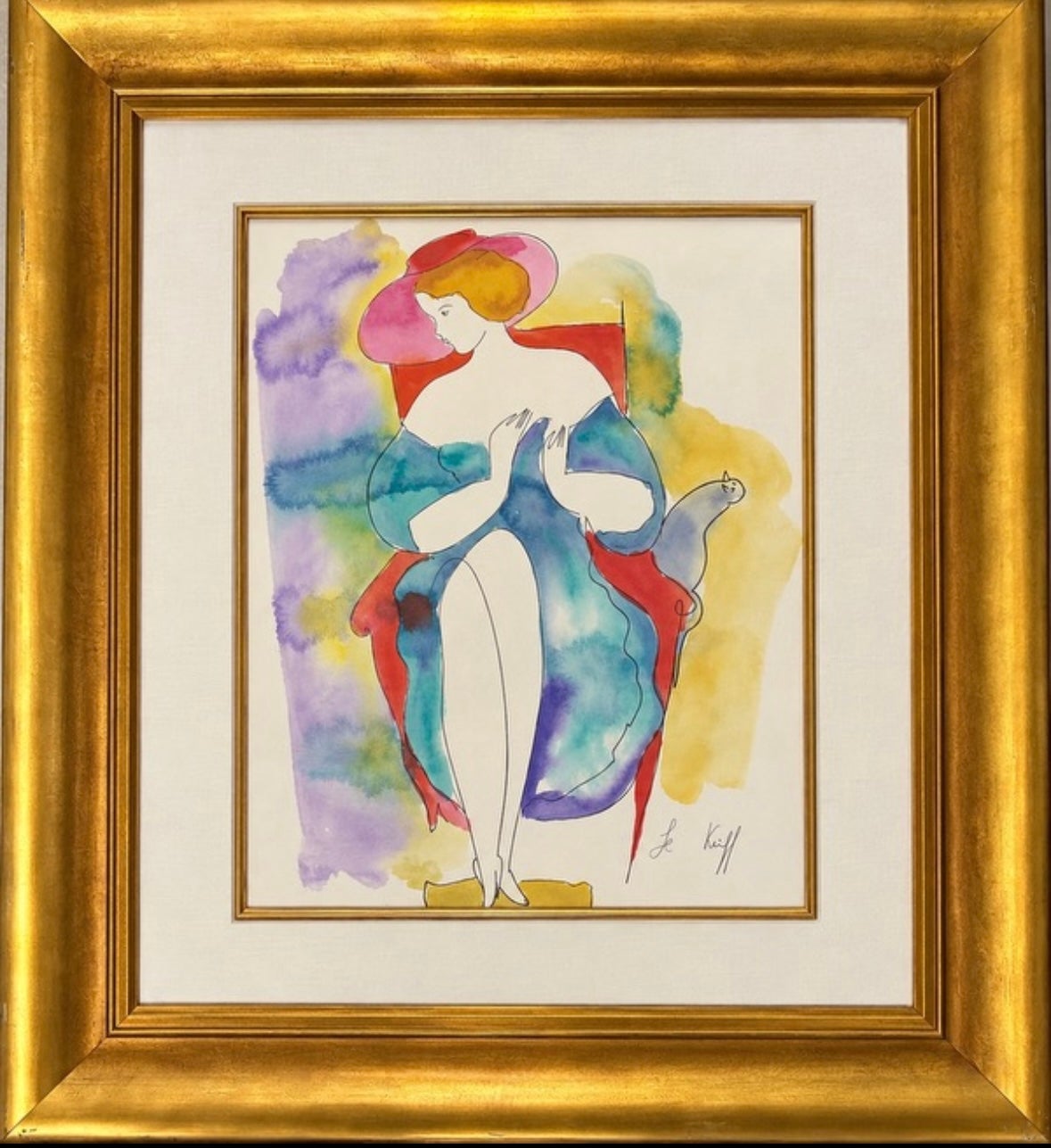 Linda Le Kinff Art - 16 For Sale at 1stDibs | linda le kinff art