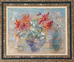 “Floral Still Life Vase”