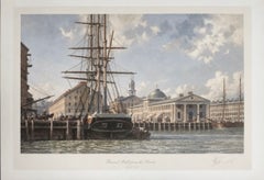 “BOSTON Faneuil Hall from the East in 1825”