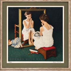 « La jeune fille devant le miroir »