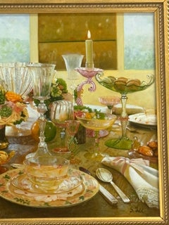 “Formal Tablescape Dessert”