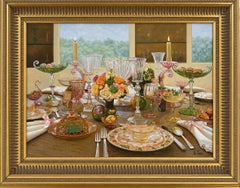 “Formal Tablescape Dessert”