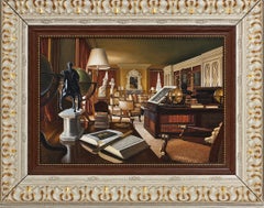 “Library Study Interior”