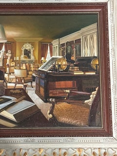 “Library Study Interior”