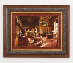 “Library Reading Room Classic Interior”