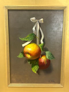 „Zwei Äpfel mit Schleife“