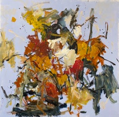Hearing Birds Fly, Acrylic painting, expressionism, contemporary, 150cm x 150cm