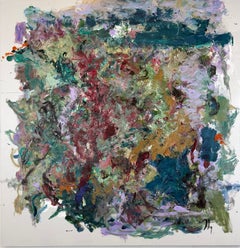 « Something In The Air », art contemporain, acrylique, nature, expressionnisme