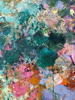 More Than Enough - Original Large Abstract Expressionist Painting on Linen