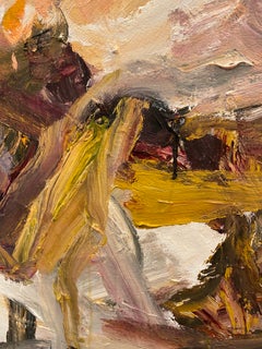 „Autumns Dance“ – Originalgemälde im Stil des abstrakten Expressionismus, zeitgenössische Malerei