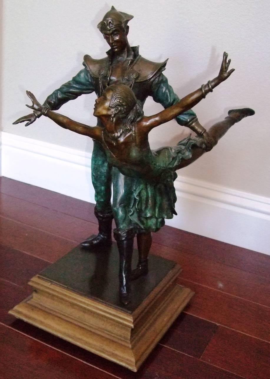 Richard Shiloh Figurative Sculpture - Dancers