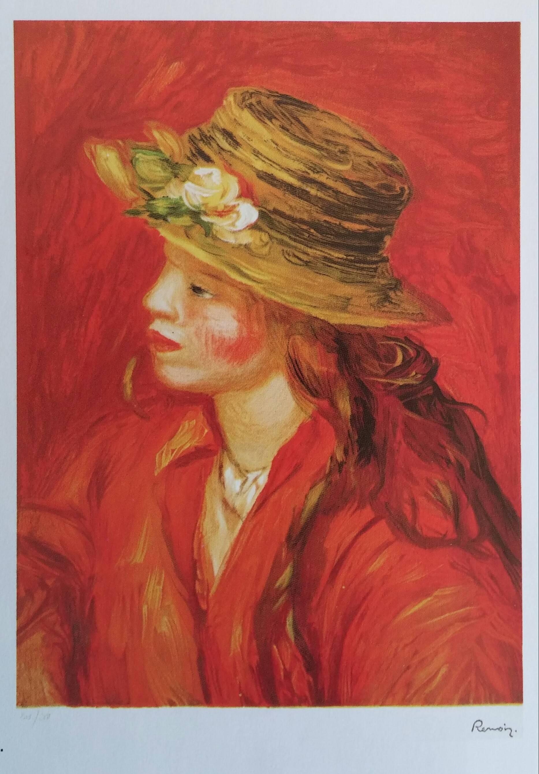 Pierre-Auguste Renoir Figurative Print - Girl
