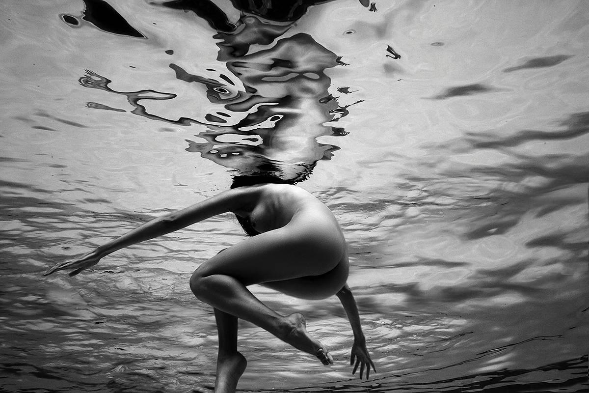 Aldara Ortega Nude Photograph - Black and White 1