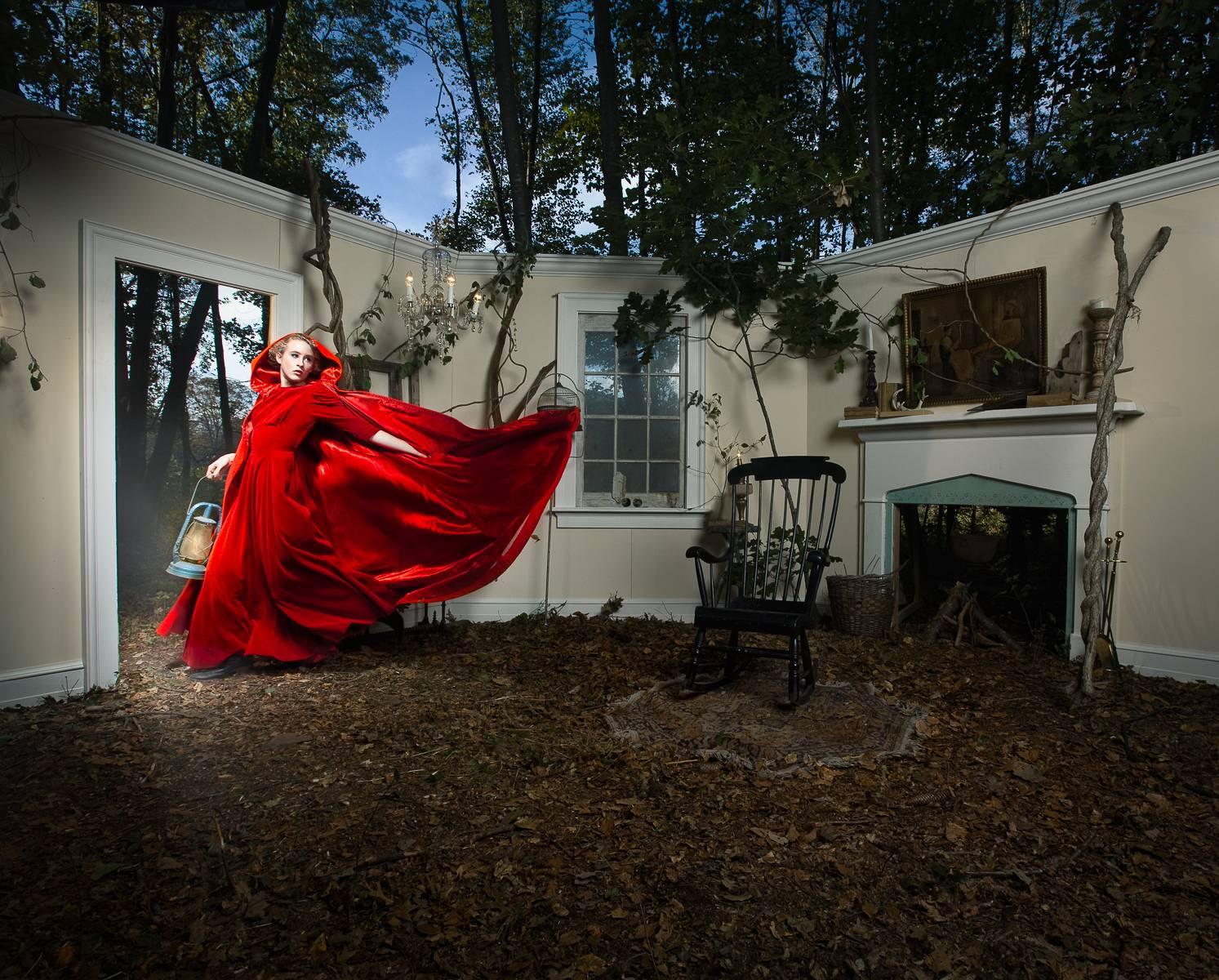 Adrien Broom Color Photograph - Red