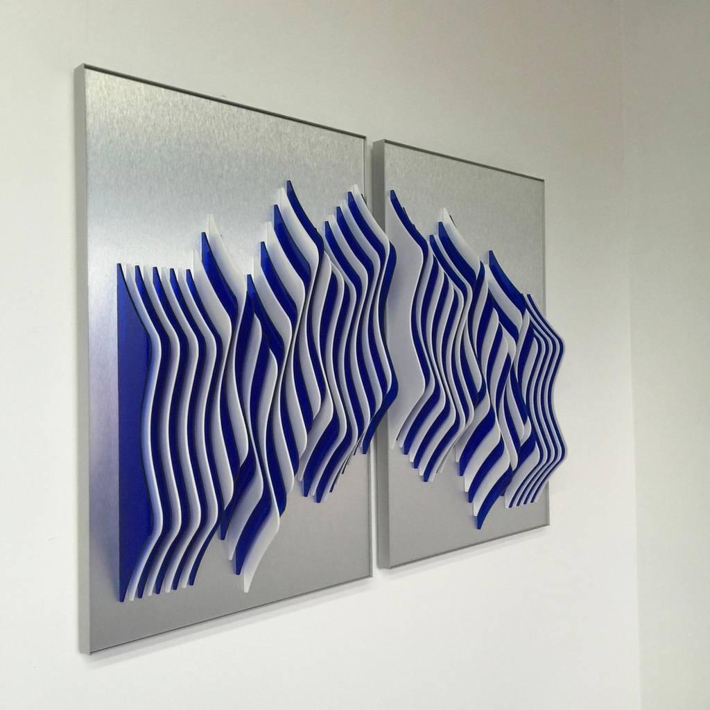 It takes two - kinetic wall sculpture by J. Margulis