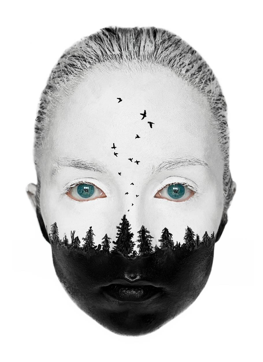 Elvira Carrasco Black and White Photograph - Into the woods