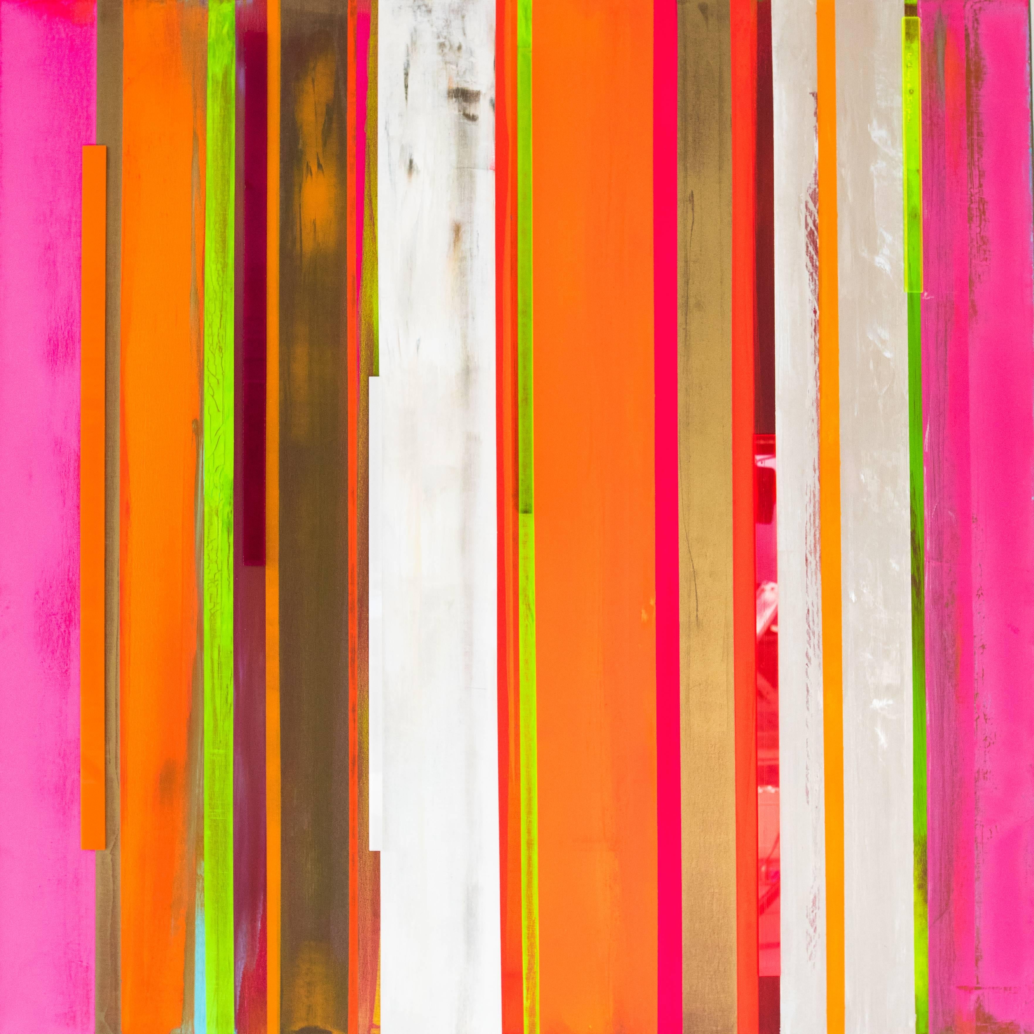 Myriam Struman Abstract Painting - Maelbeek