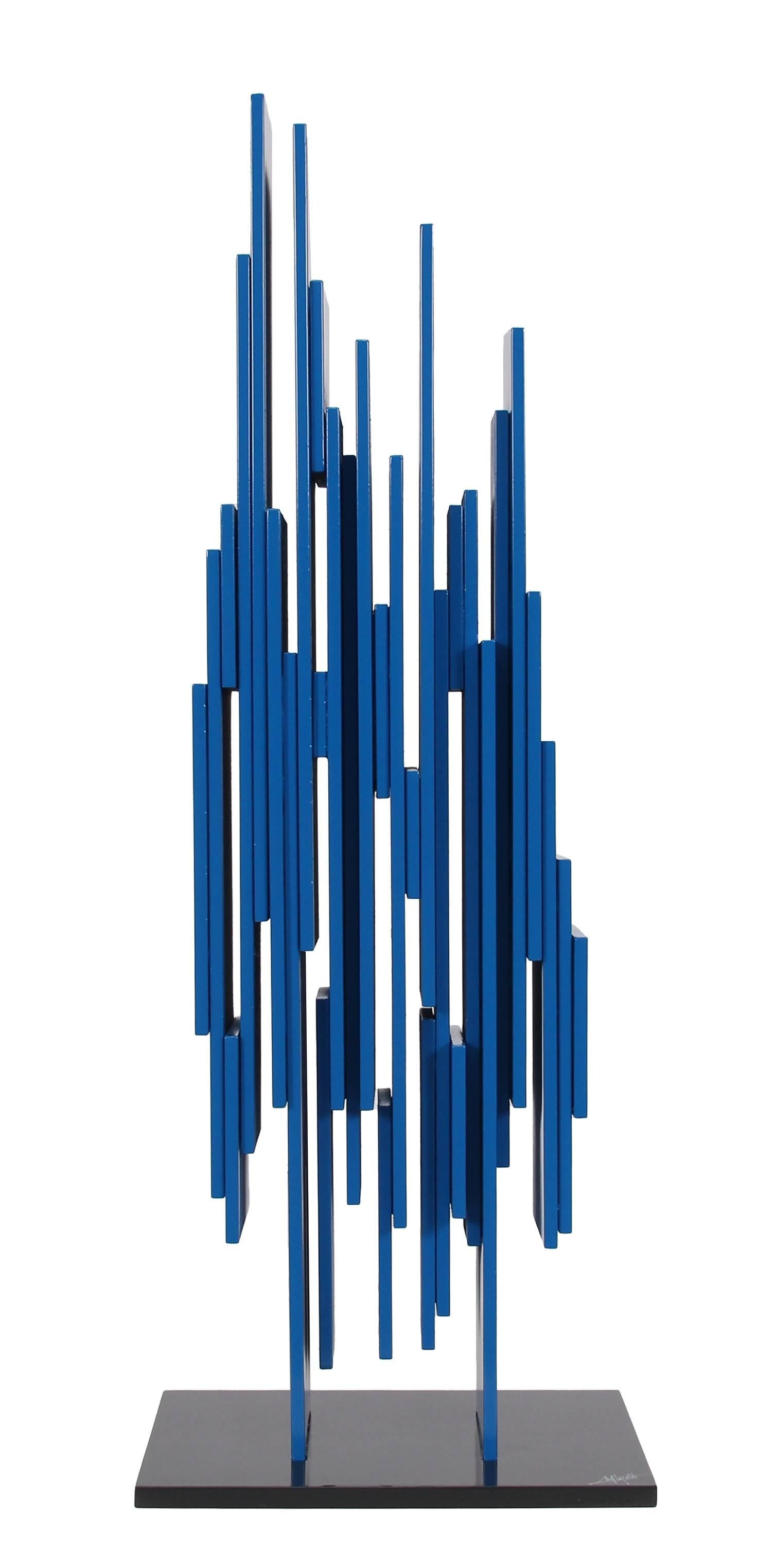 Mariana Copello Abstract Sculpture - ALLEGRO BLUE - Series I