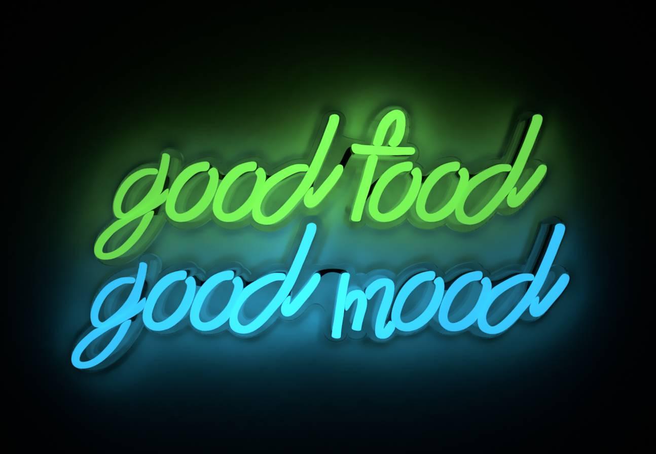 Good food Good mood - Art by Mary Jo McGonagle